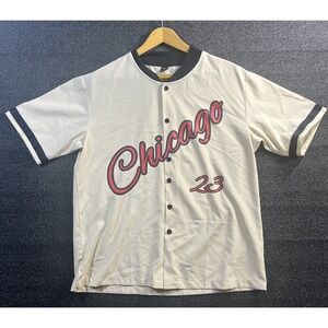 MICHAEL JORDAN CHICAGO‎ BULLS #23 BUTTON-UP SHIRT, SIZE SMALL